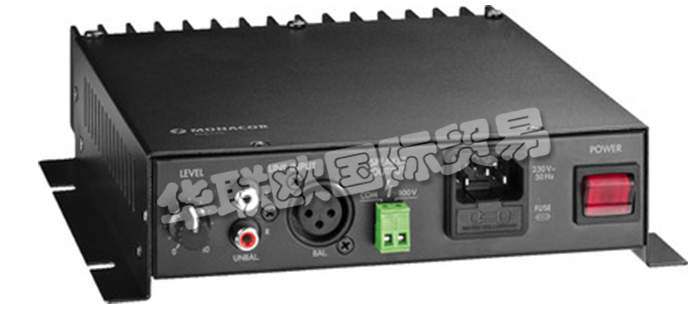 德國MONACOR公司主要供應(yīng)：德國MONACOR放大器,MONACOR功率放大器，揚(yáng)聲器，音量控制器，電纜，連接電纜，測試儀，電纜測試儀，數(shù)字萬用表，照度計等產(chǎn)品。