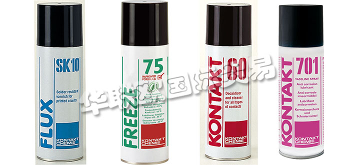 德國KONTAKT CHEMIE公司主要供應：德國KONTAKT CHEMIE清潔劑,KONTAKT CHEMIE助焊劑，潤滑劑，防銹劑，稀釋劑，焊料吸收劑，冷卻劑噴霧，屏幕清潔劑等產(chǎn)品。