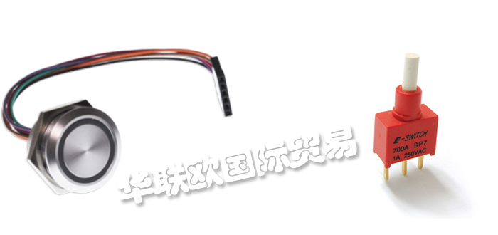 優(yōu)惠促銷美國(guó)E-SWITCH電源照明開(kāi)關(guān)